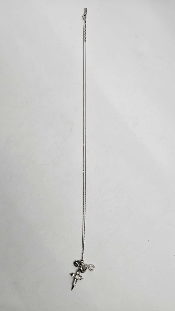 YSL Cross Charm Necklace