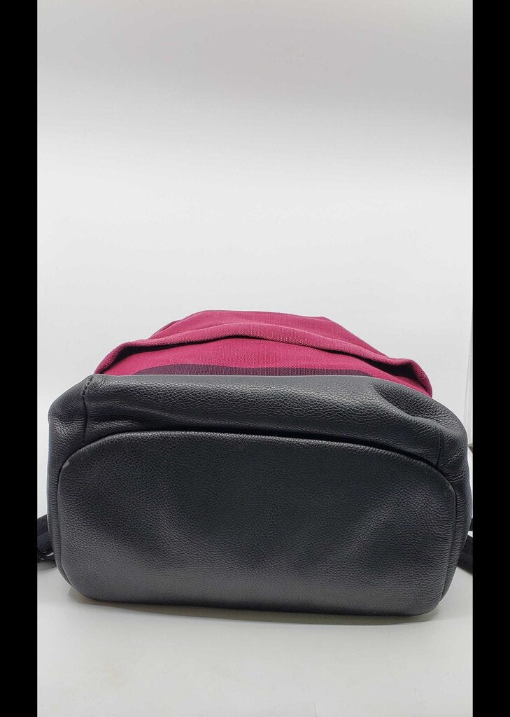 Burberry Overdyed Canvas Check Backpack