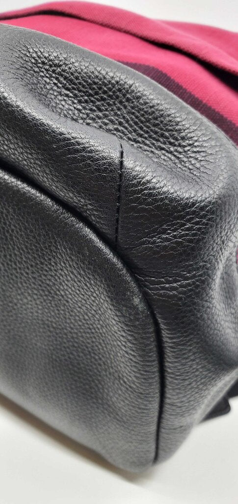 Burberry Overdyed Canvas Check Backpack