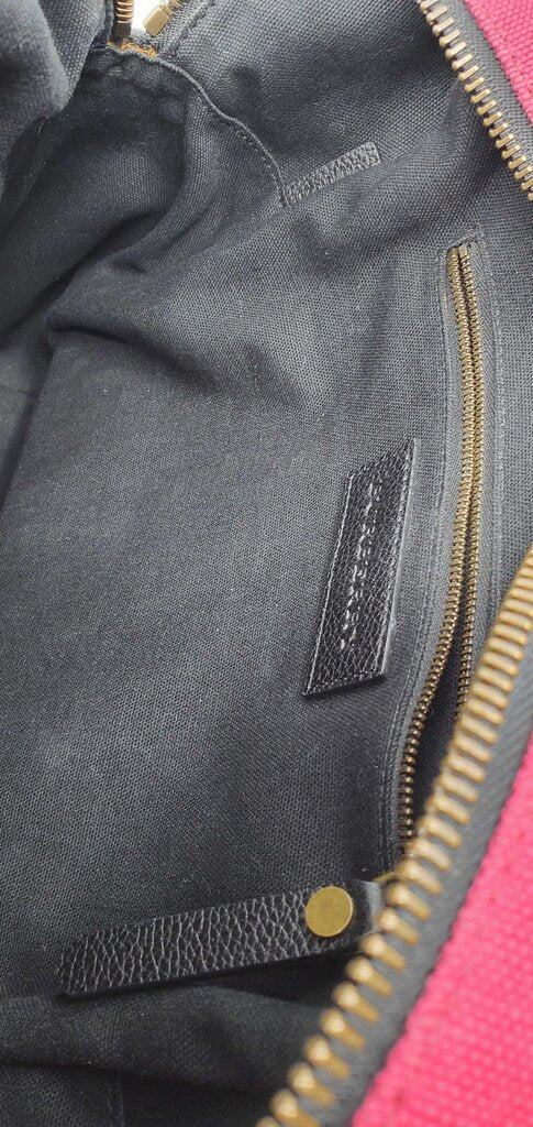 Burberry Overdyed Canvas Check Backpack