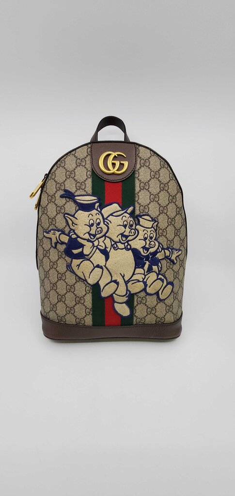 Gucci x Disney Ophidia GG Supreme Three Little Pigs Backpack