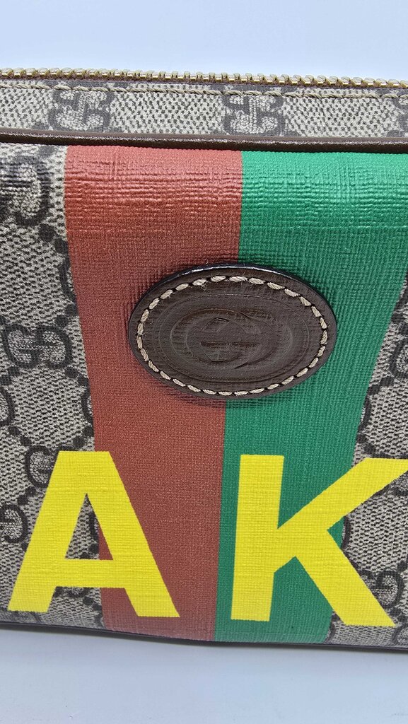 Gucci Fake/Not gg supreme canvas Belt Bag