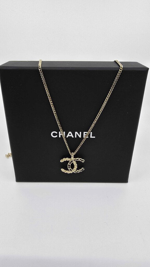 Chanel CC Logo Necklace