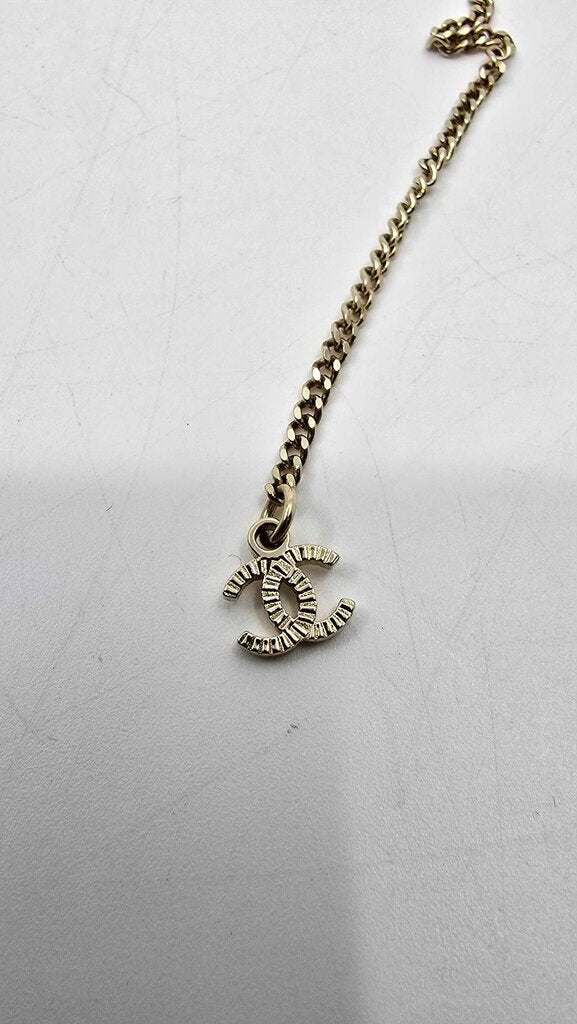 Chanel CC Logo Necklace