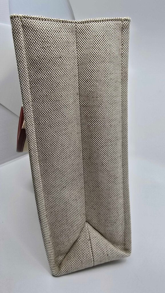 Chloe Woody Large Tote Bag in Linen