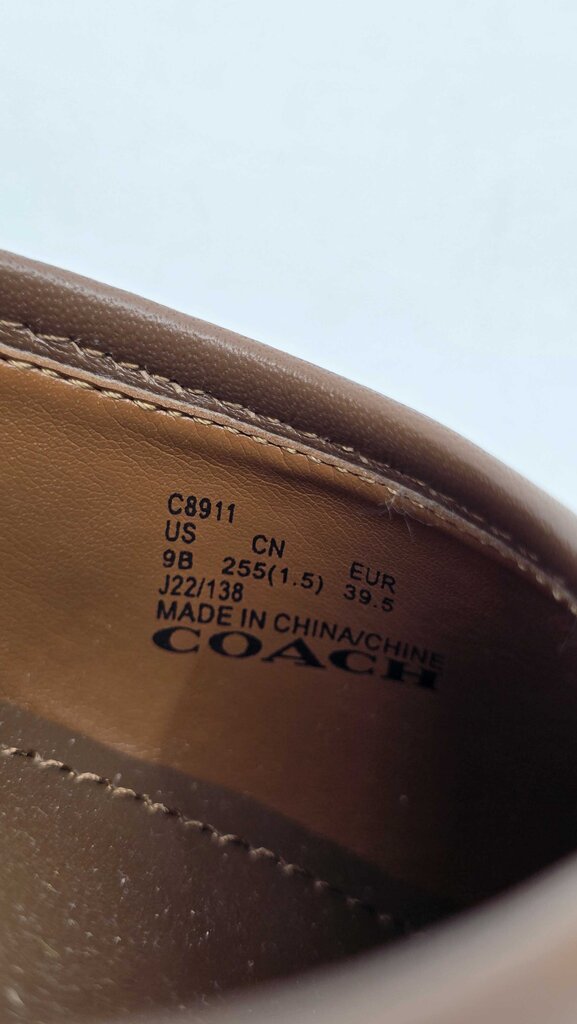 Coach Raine Espadrille Shoes in Signature Jacquard & Leather Trim