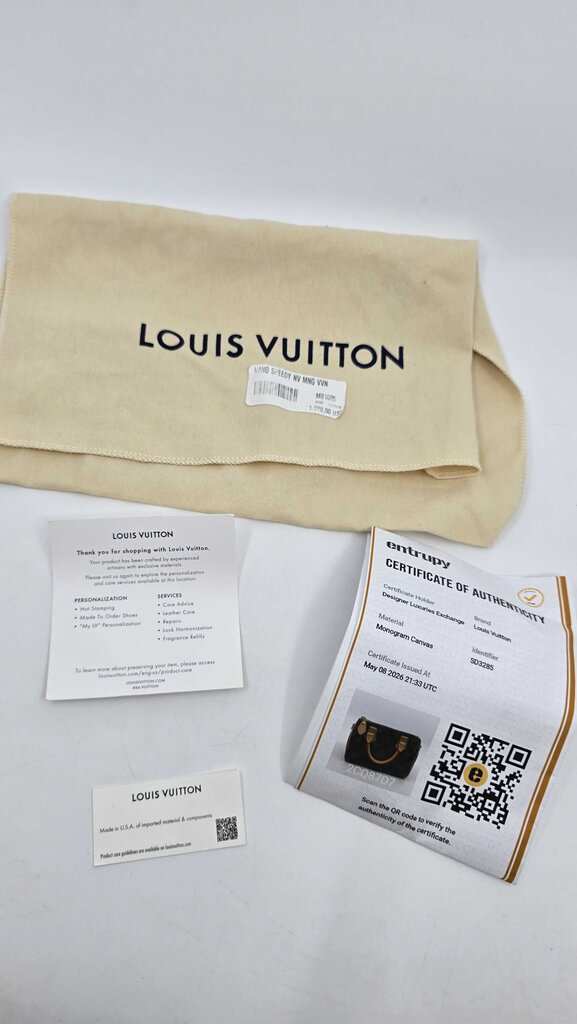 Louis Vuitton Monogram Nano Speedy