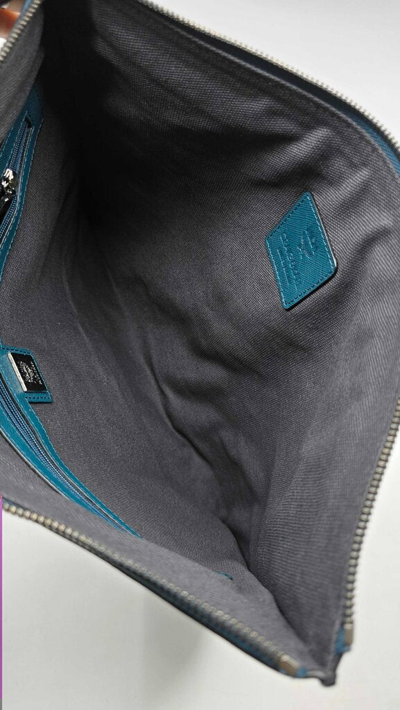 MCM x Craig & Karl 'Beyond Snowdome' coated canvas clutch