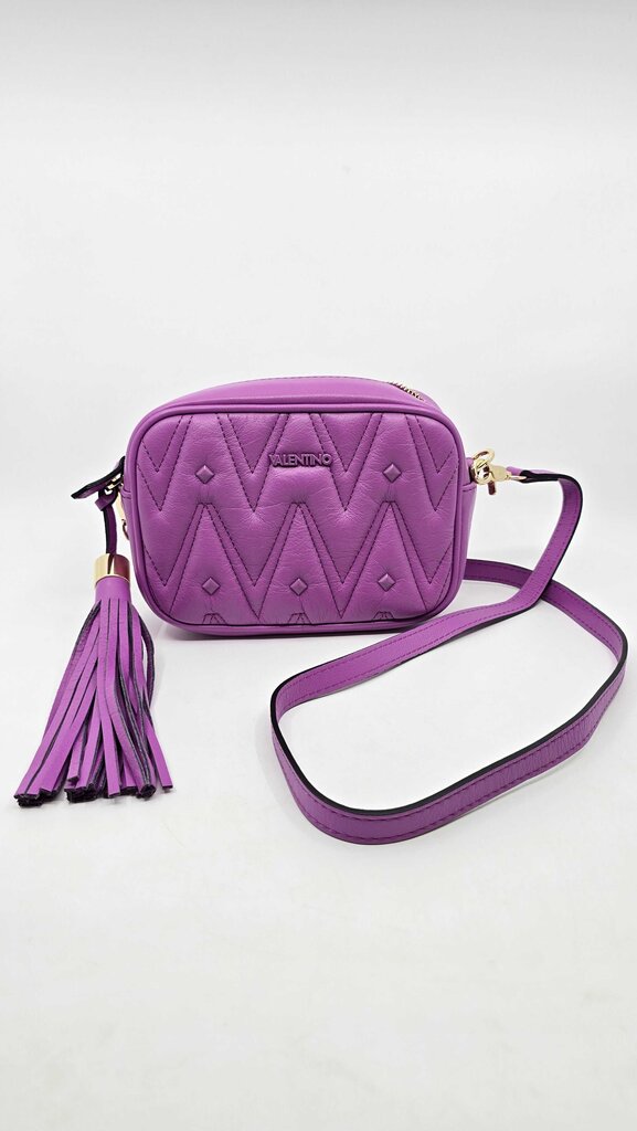 Mario Valentino Amel Diamond Leather Crossbody