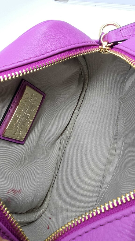 Mario Valentino Amel Diamond Leather Crossbody