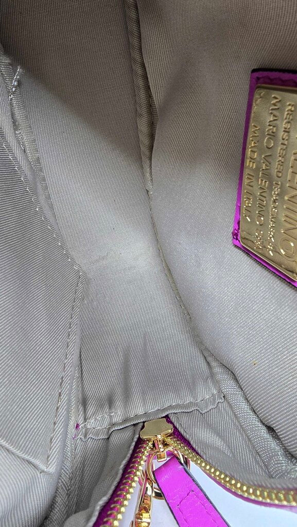 Mario Valentino Amel Diamond Leather Crossbody