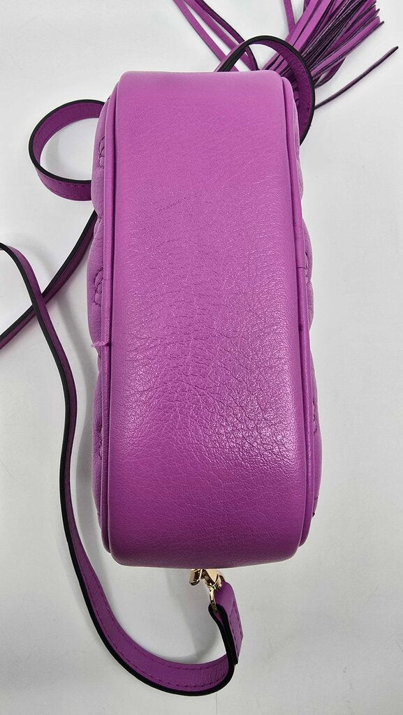 Mario Valentino Amel Diamond Leather Crossbody
