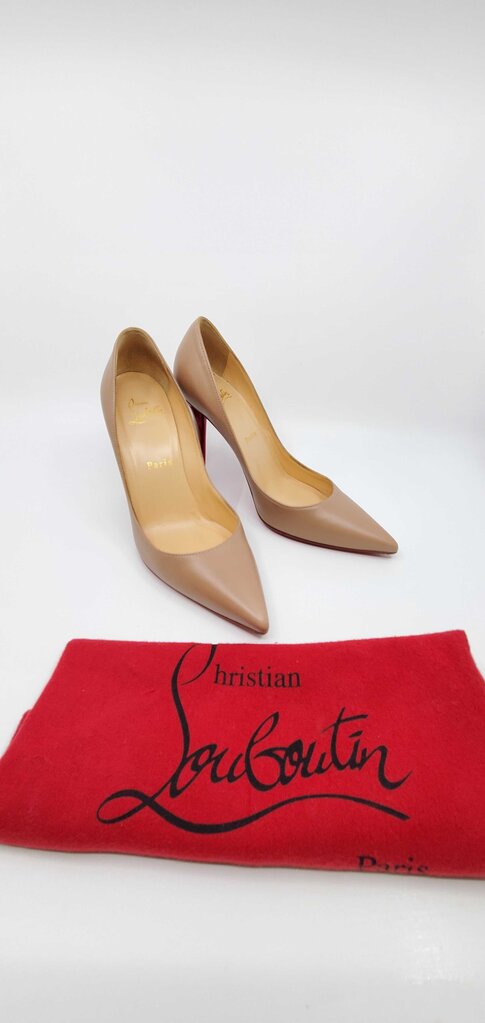 Louboutin Apostrophy Pointy Toe Pump