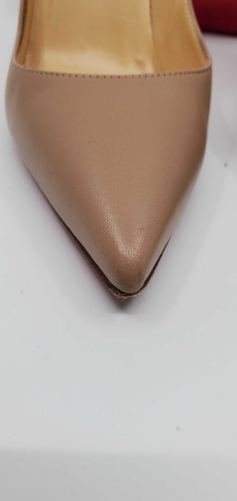Louboutin Apostrophy Pointy Toe Pump