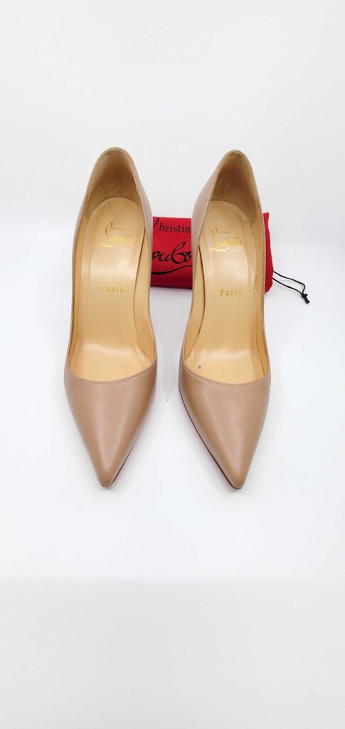 Louboutin Apostrophy Pointy Toe Pump