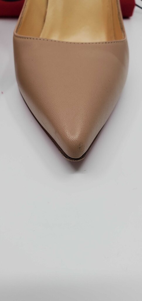 Louboutin Apostrophy Pointy Toe Pump