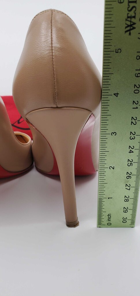 Louboutin Apostrophy Pointy Toe Pump