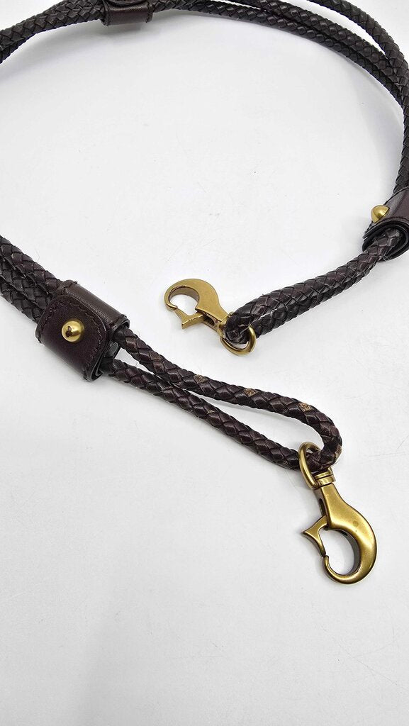 Gucci Monogram Braided Shoulder Bag
