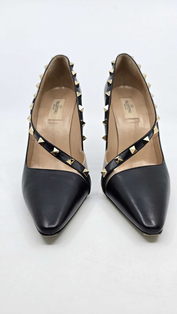 Valentino Garavani Rockstud leather d'Orsay pumps