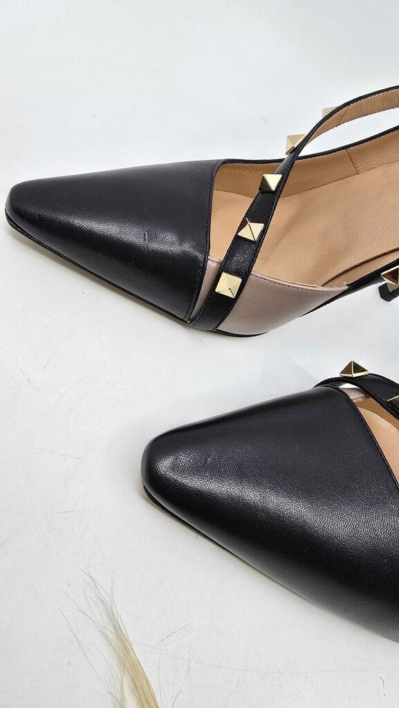 Valentino Garavani Rockstud leather d'Orsay pumps