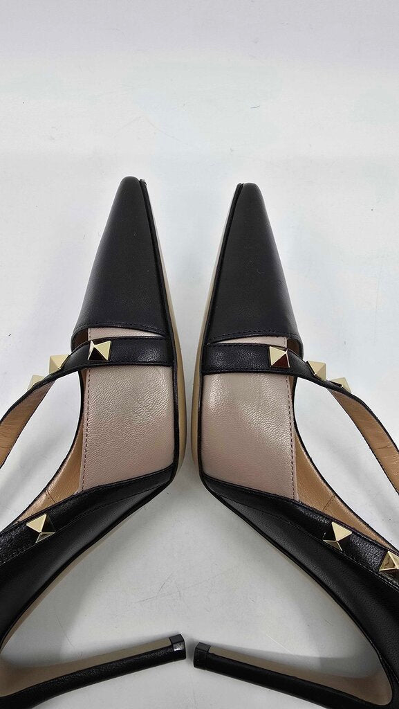 Valentino Garavani Rockstud leather d'Orsay pumps