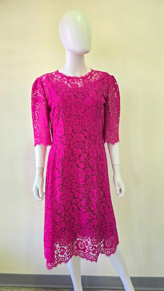 Dolce & Gabbana midi lace dress