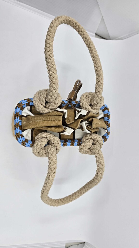 Prada Basket Drawstring shoulder bag