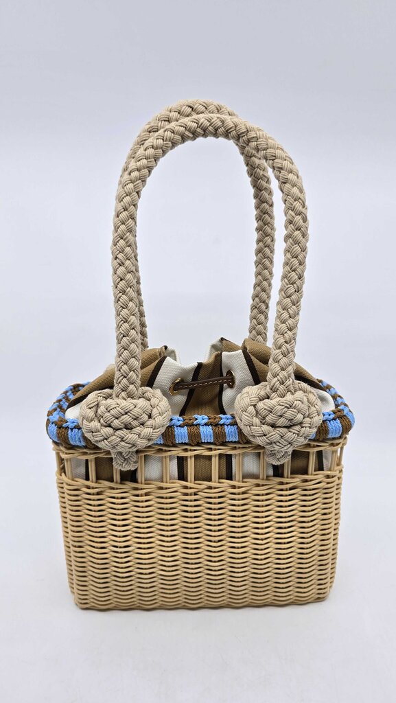Prada Basket Drawstring shoulder bag