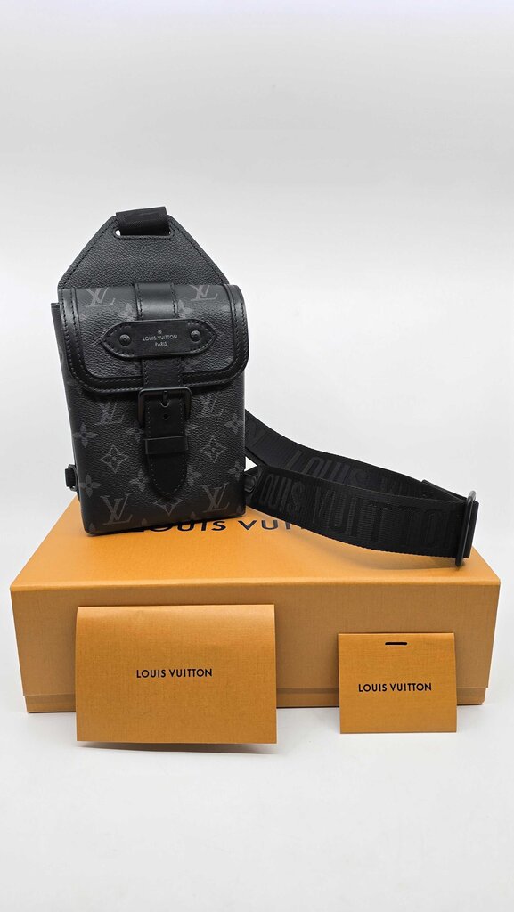 Louis Vuitton Monogram Eclipse Saumur slingbag