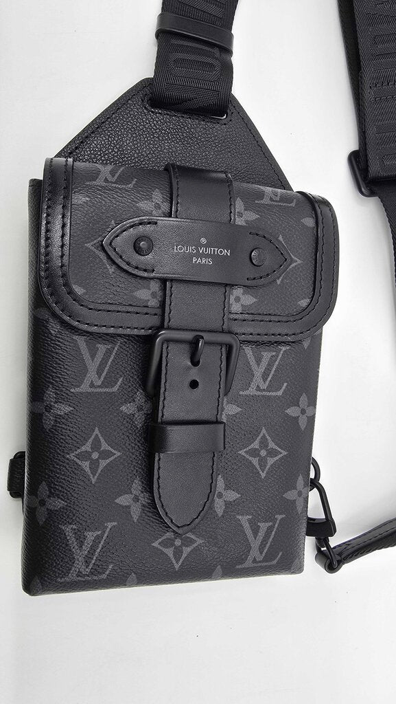 Louis Vuitton Monogram Eclipse Saumur slingbag