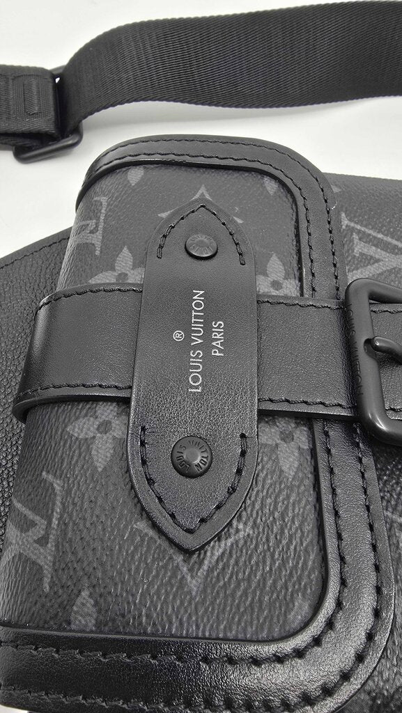 Louis Vuitton Monogram Eclipse Saumur slingbag