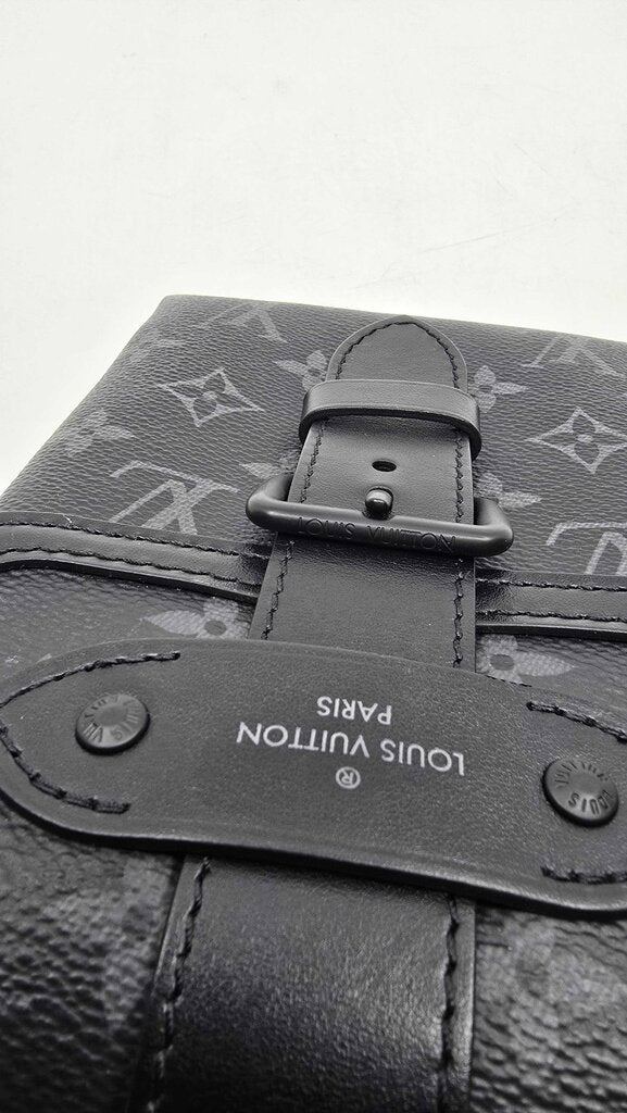 Louis Vuitton Monogram Eclipse Saumur slingbag