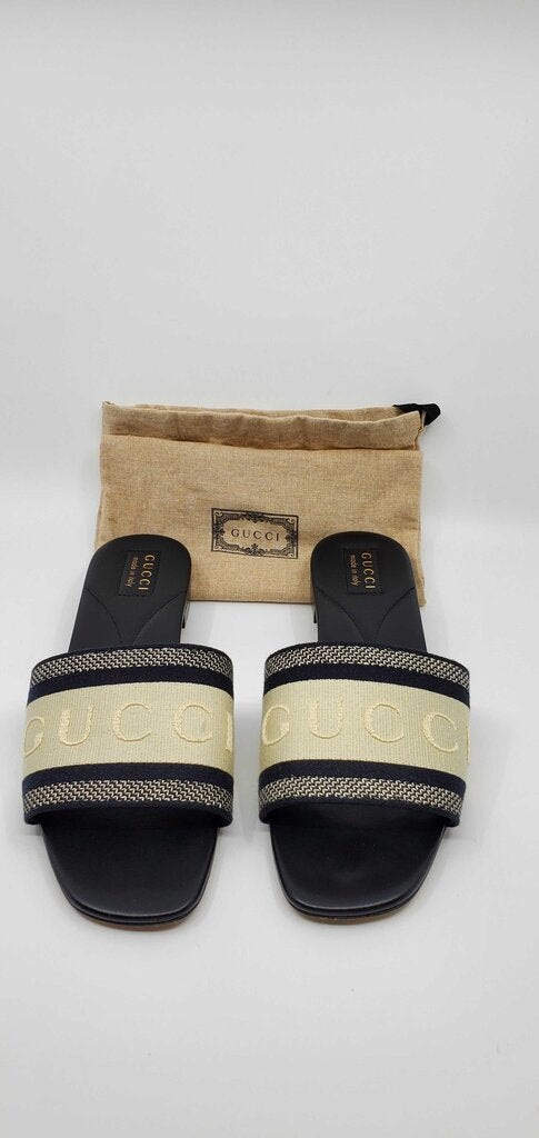 Gucci Jane logo slip on sandals