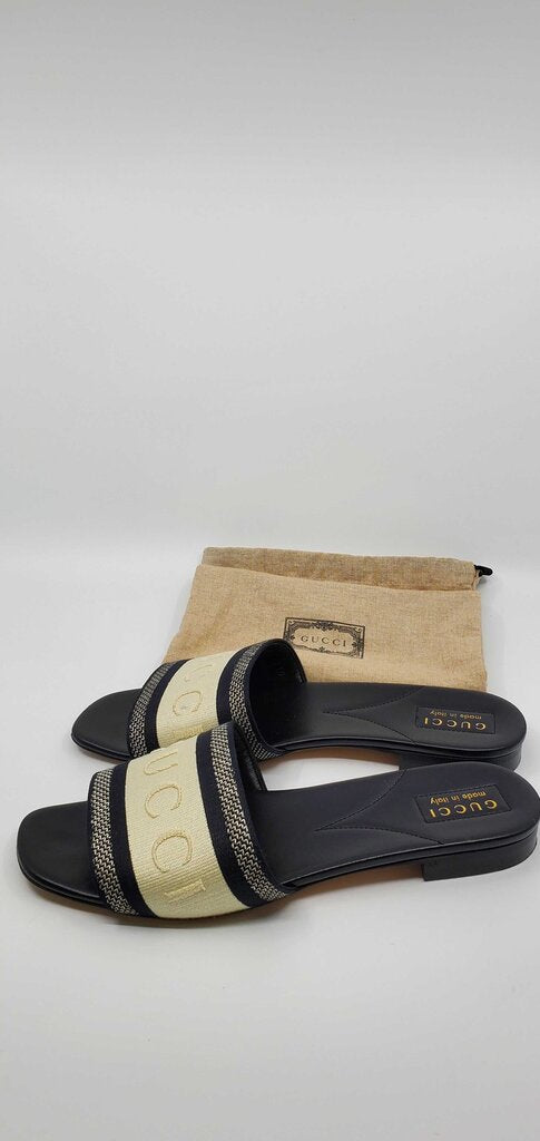 Gucci Jane logo slip on sandals