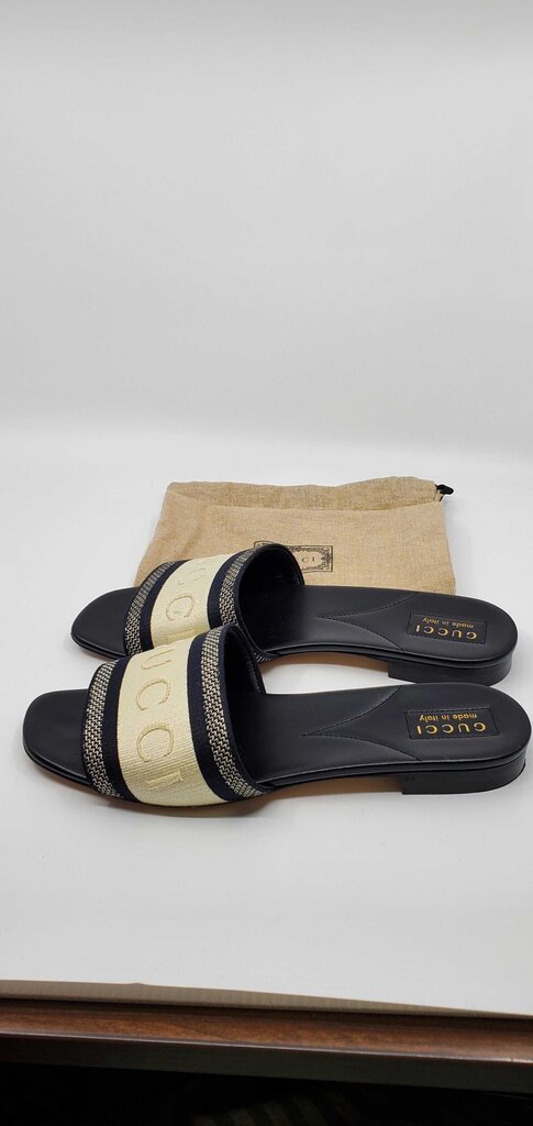 Gucci Jane logo slip on sandals