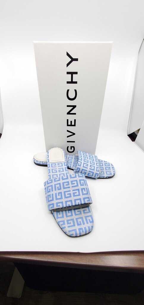 Givenchy 4G Jacquard Flat slide Sandals