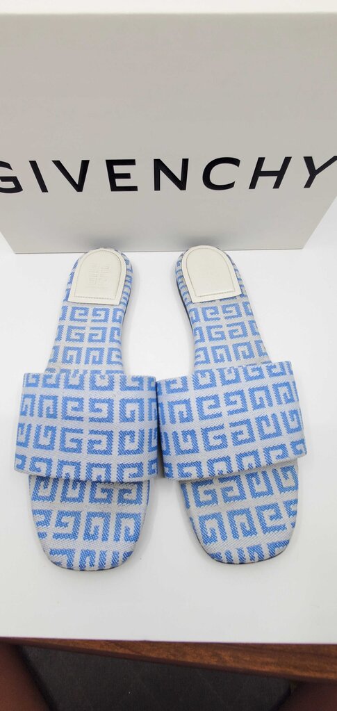 Givenchy 4G Jacquard Flat slide Sandals