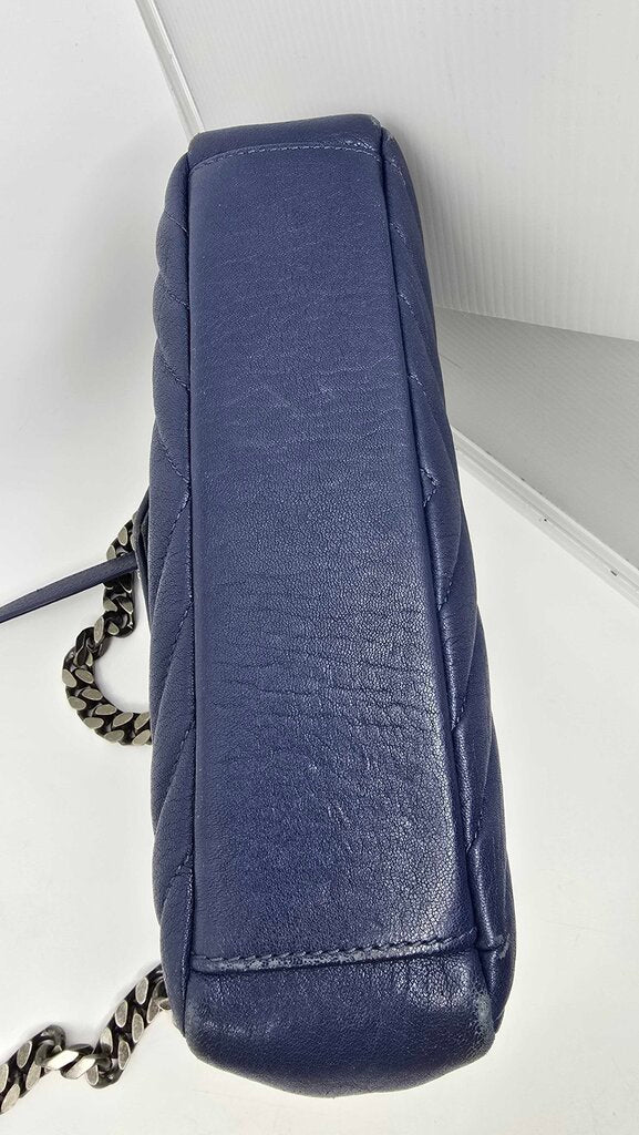 YSL college medium chevron quilted crossbody/shoulder
