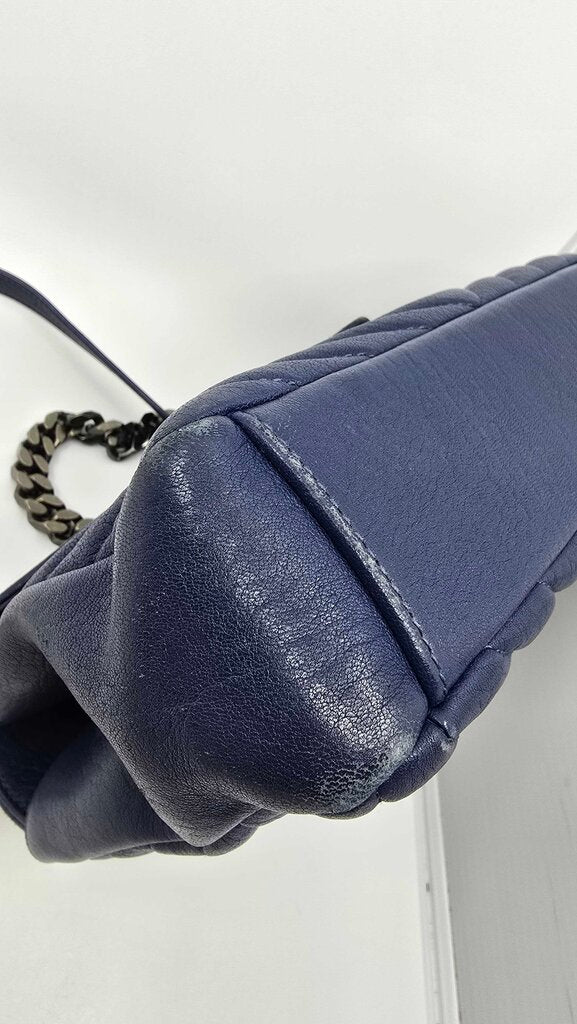 YSL college medium chevron quilted crossbody/shoulder