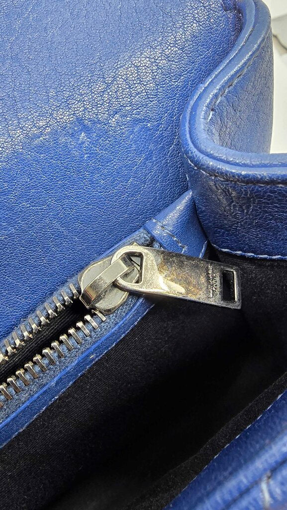 YSL college medium chevron quilted crossbody/shoulder
