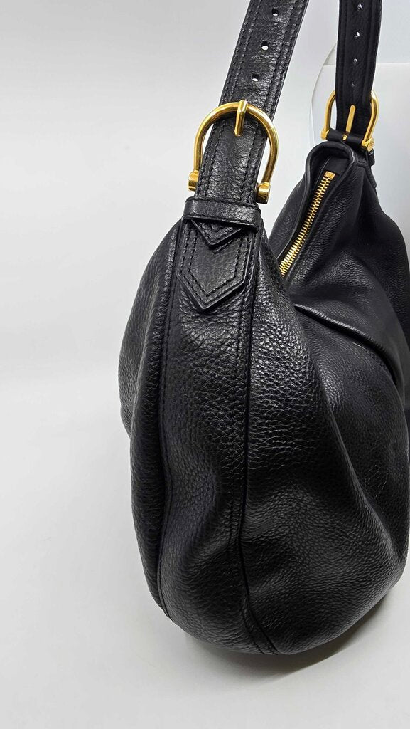 Burberry Prorsum pebbled leather hobo bag