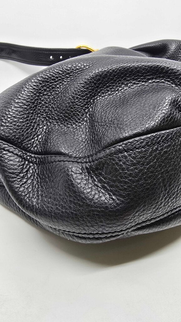 Burberry Prorsum pebbled leather hobo bag