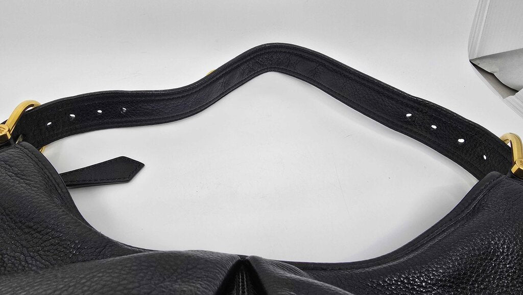 Burberry Prorsum pebbled leather hobo bag