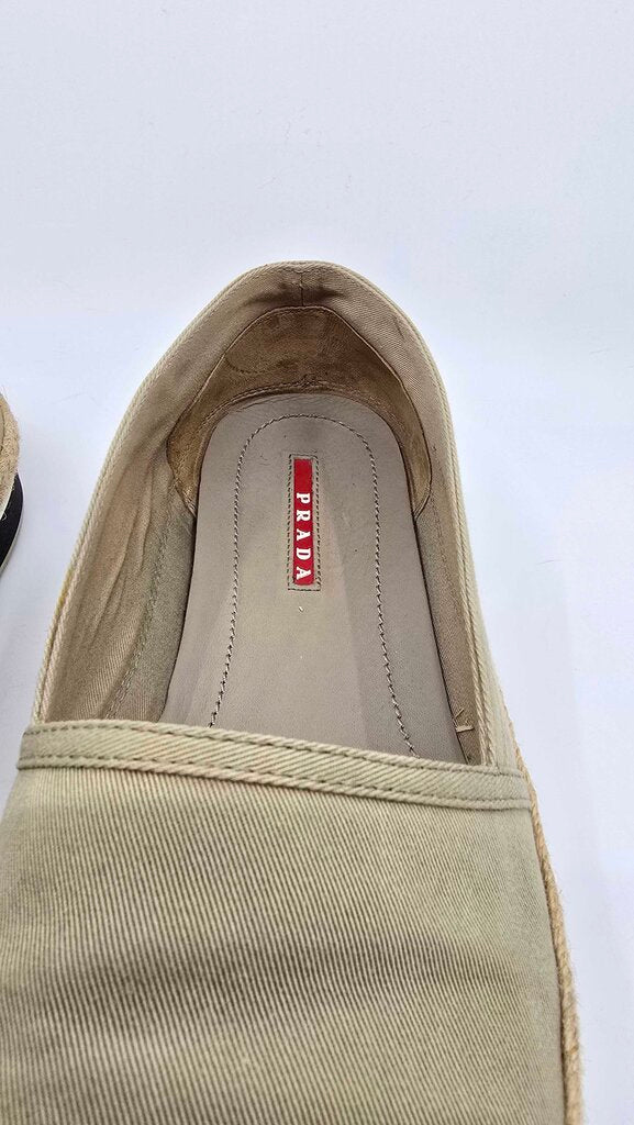 Prada Sport Canvas Slip on Espadrilles