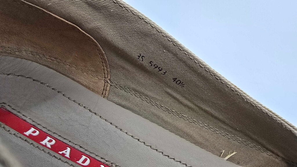 Prada Sport Canvas Slip on Espadrilles