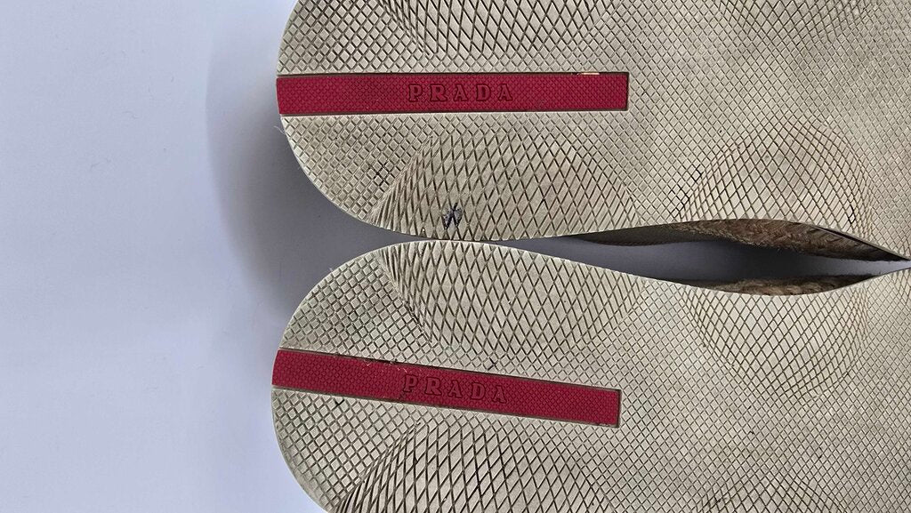 Prada Sport Canvas Slip on Espadrilles