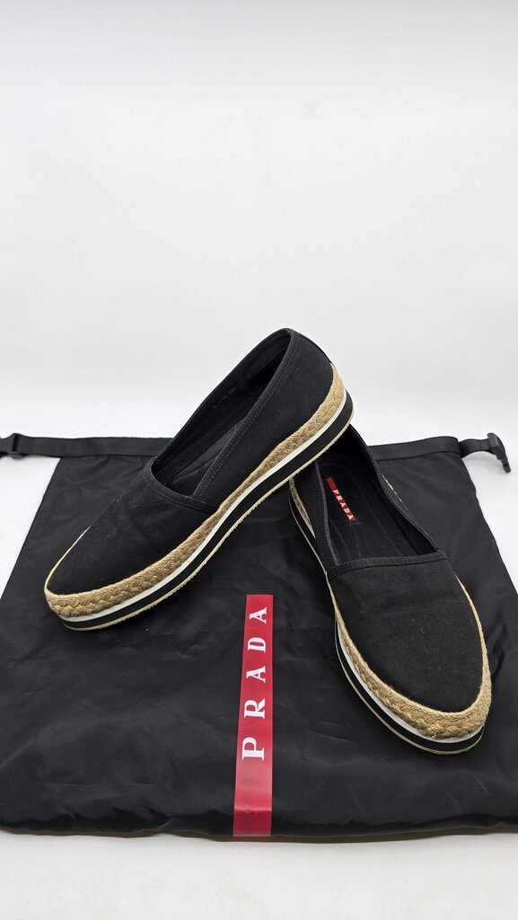 Prada Sport Canvas Slip on Espadrilles
