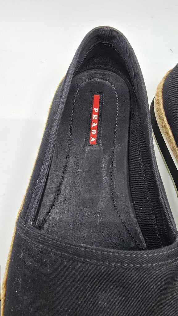 Prada Sport Canvas Slip on Espadrilles