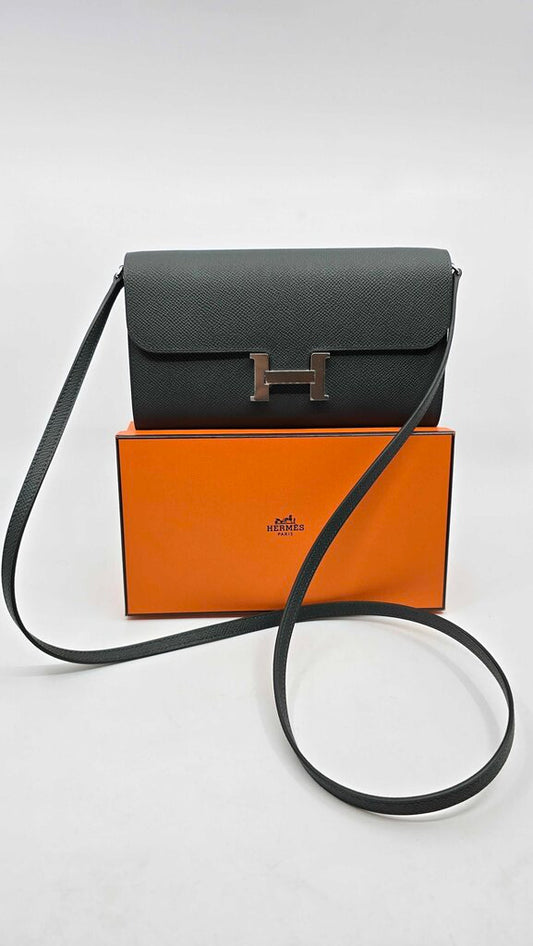 Hermes To Go Wallet w/ Strap