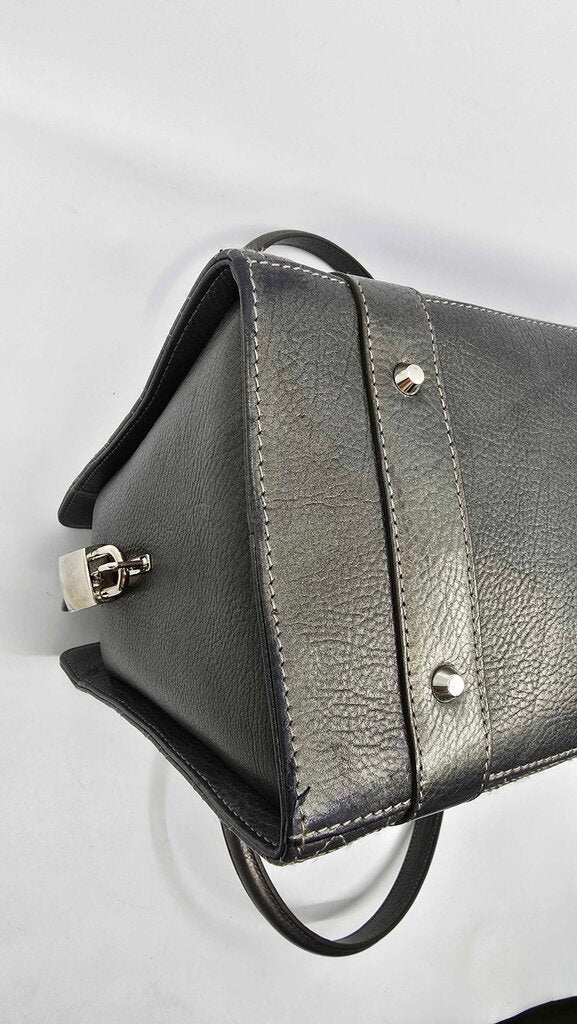 Dior Metallic Calfskin Cannage East West Lady Dior